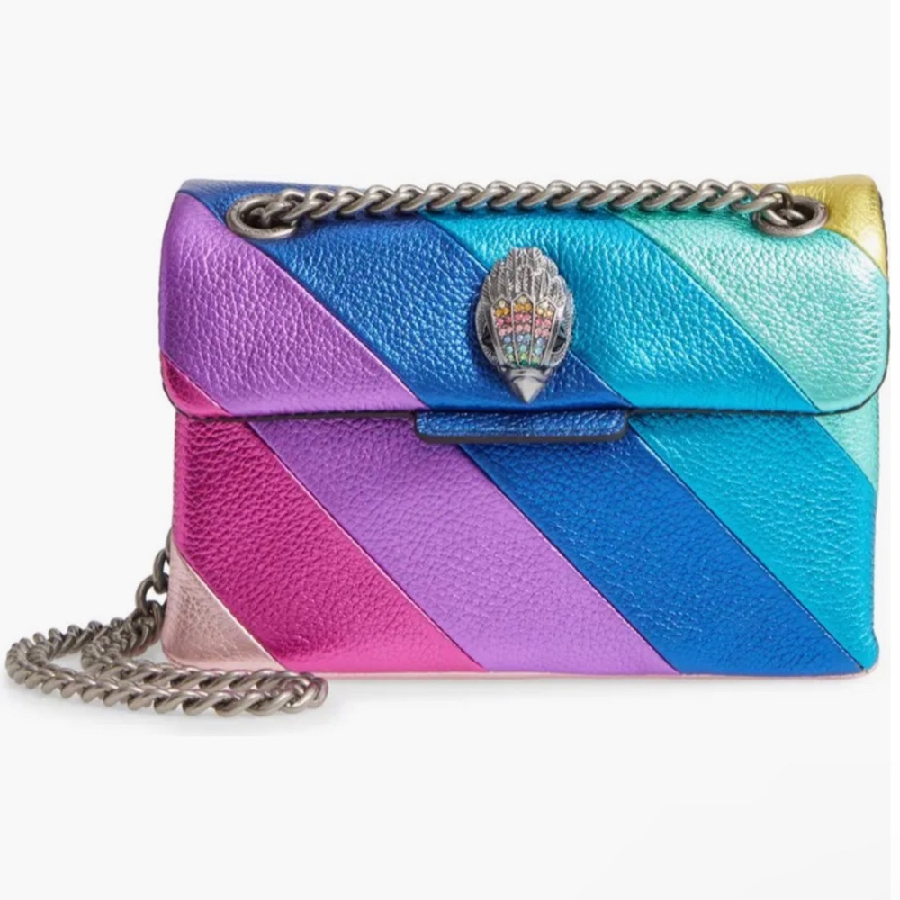 Kurt Geiger Mini Kensington Leather Crossbody Bag